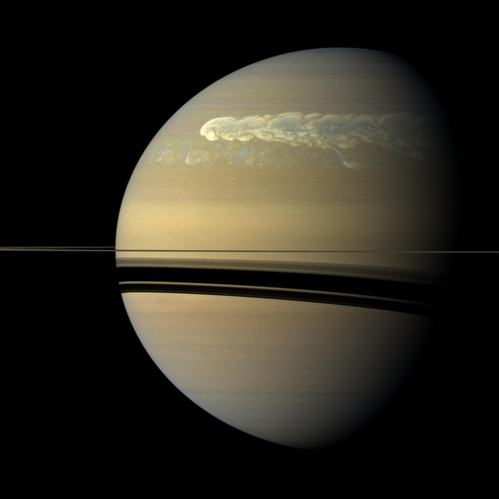 Saturn's 2010 storm
